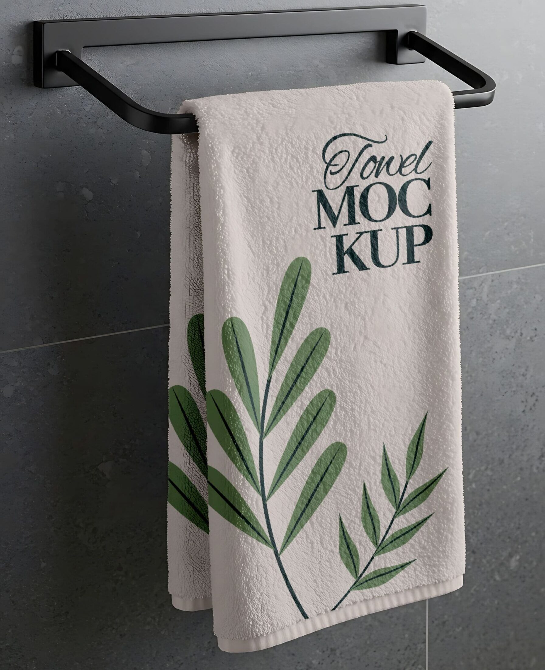 Individuell bedruckte Handtücher